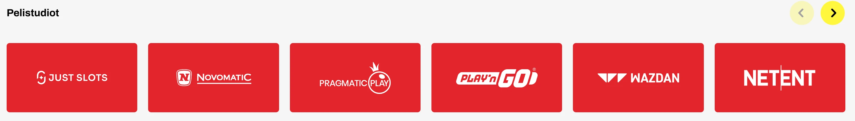 Fire Spin providers